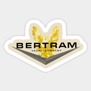 Bertram Yachts Sticker